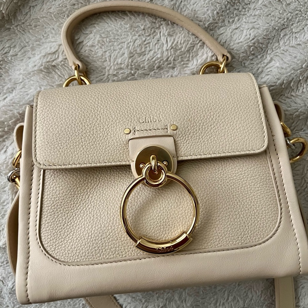 Chloe Mini Tess Day Bag Nude
